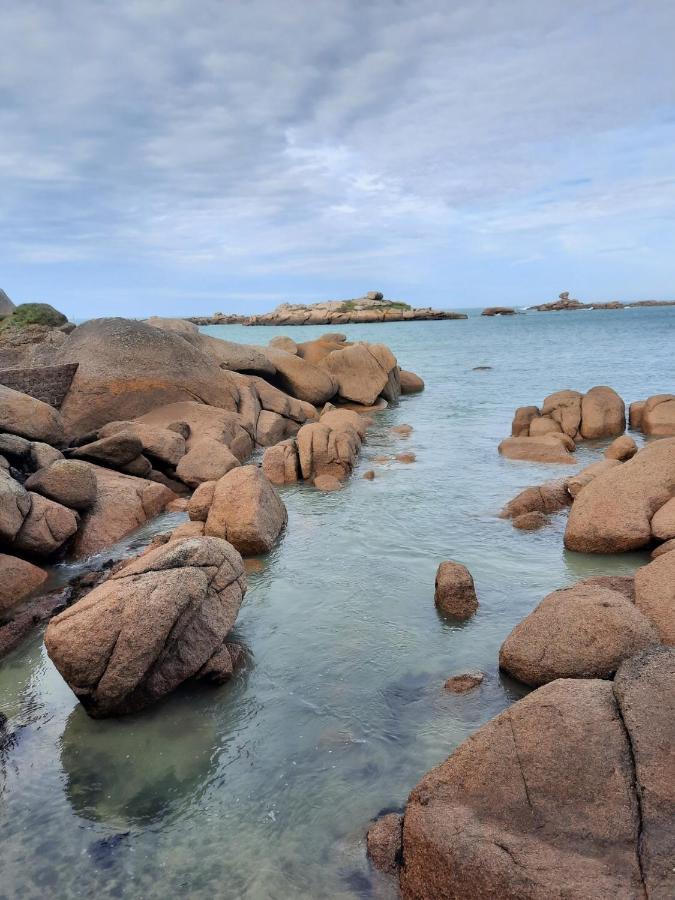 Appartement Plage De Trestraou 45M2 Perros-Guirec Exteriér fotografie