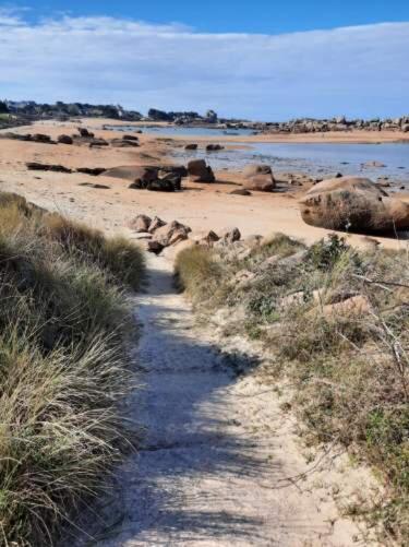 Appartement Plage De Trestraou 45M2 Perros-Guirec Exteriér fotografie